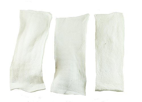 123 Treats - Rawhide Chips for Dogs (1 Pound Bag) Quality Dog Rawhide Chews - No Additives, Chemicals or Hormones from Natural Grass Fed Livestock