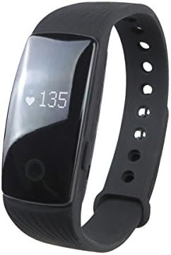 Fitness Tracker Heart Rate Monitor Glele ID107 Smart Bracelet HR Health Activity Sleep Monitors Pedometer Calorie Tracking Wristband for iPhone iOS Android Smartphone