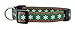 Native Pup Christmas Dog Collar (Medium, Green Snowflake)thumb 3