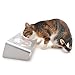 4CLAWS Elevated Cat Feeder with Glass Bowls