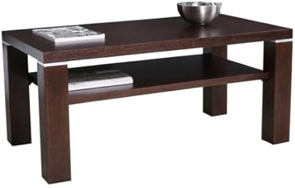 Berlino Wooden Coffee Table Black Ebony 60 X 60 Amazon Co Uk Kitchen Home