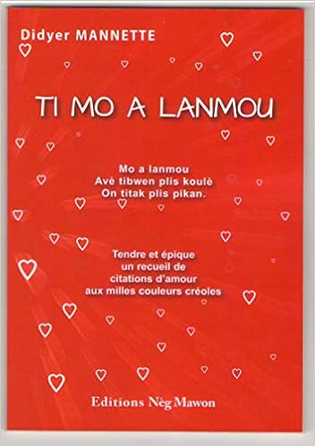 Amazon Fr Ti Mo A Lanmou Mannette Didyer Livres