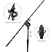 Mugig Boom Microphone Stand, Telescoping Tripod Compact Microphone Stand, 360 Rotate,Portable and Adjustable, Suitable for Performance, Rehearsal and Lecture