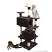 OOTORI 52″ Cat Tree Pet Play House with Scratching Post Activity Tower Furniture Condo Perch Bedthumb 2