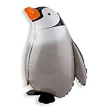 Walking Penguin Helium Balloon Birthday Kids Party Toy, Set of 10