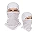 Aegend Summer Thin Balaclava Face Mask Buff for Women Men Youth Tactical Balaclava Hood for Motorcycle Running Cycling Fishing Outdoors Neck Scarf or Lightweight Sunproof Hat, 1 Piece ,White & Black