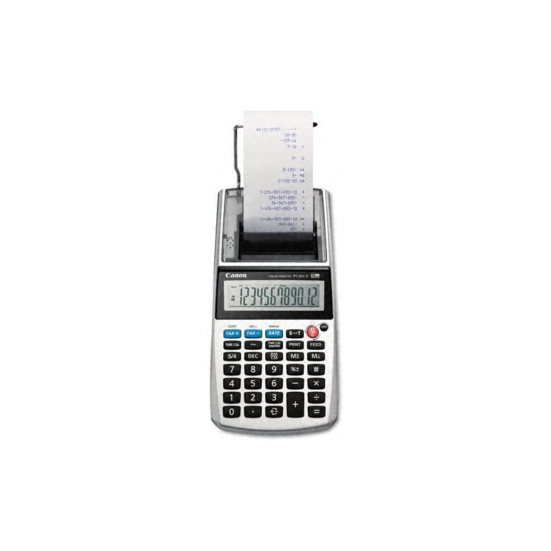 Canon P1DHV 12-Digit Portable Printer,Display Calculator