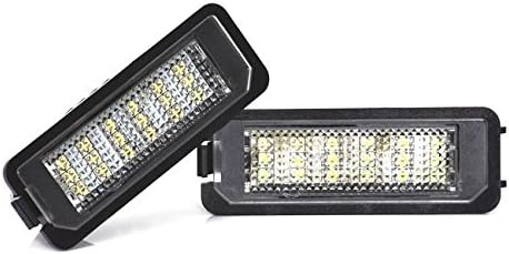 Fits for VW Golf MK7 MKVII VII LED License Number Plate Light Lamp 7000 Kelvin