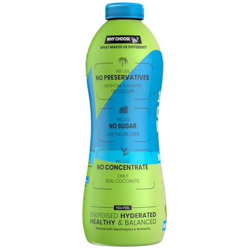 Yu - 100% Natural Coconut Water - Zero Preservatives - No Added Sugar - 1 litre 3