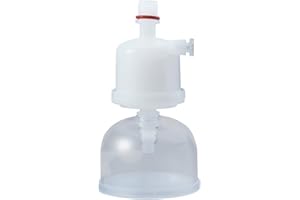 COBETTER Point of Use Filter 0.2μm PES Membrane 150 cm², 1/4 G Inlet, 1/4" - 1/2" Hose Barb Outlet for Water Purification System, LUPWG