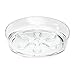 InterDesign Eva Bar Soap Dish for Bathroom Vanities, Kitchen Sink - Clear