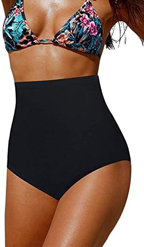 CASTDREAM High Waisted Swimsuit Short Bottoms Tummy Control Tankini Bottoms