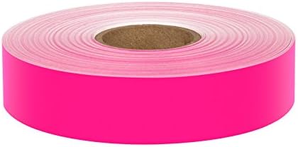 LabelTac Premium Vinyl Supply 1"x150' (Hi-Vis Pink)