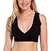 Fishers Finery Womens EcoFabric Maternity Nursing Bra (Black XS)