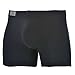 Sheath Men's Underwear with Dual Pouch 3.21 Fly Boxer Briefs Black, Large