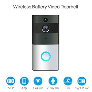 Amazon.com : WiFi Wireless Video Doorbell with 8G Memory