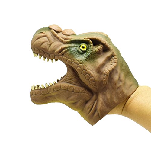 TOYMYTOY Dinosaur Hand Puppet Soft Tyrannosaurus Role Play Toy for Kids