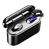 True Wireless Earbuds Bluetooth 5.0 Earbuds TWS 5D Stereo Bluetooth Earphones X8 Mini Waterproof Headfrees with Charging Box 2200mAh Power Bank