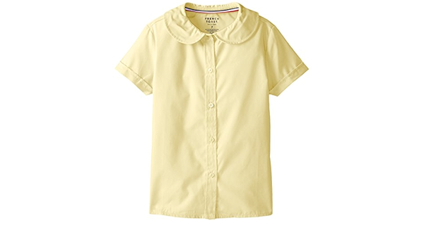 yellow collared shirt