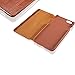 KAVAJ iPhone 6S/6 Plus Case Leather Dallas Cognac Brown - Genuine Leather Cover with Business Card Holder. Slim Fit Flip Case As Premium Accessory for The Original Apple iPhone Doubles As A Wallet.