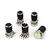 uxcell a15011600ux0213 5 Piece 1K Ohm Linear Taper Rotary Potentiometer, 1KB B1K Pot