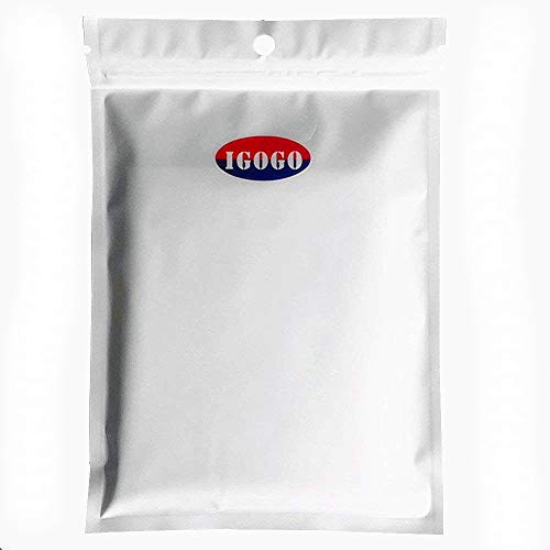 IGOGO 200 PCS Clear Epoxy Stickers Craft Bottle Caps Stickers for Hair