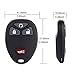 ECCPP Replacement fit for Keyless Entry Remote Fob Chevy GMC Pontiac Cadillac Buick Saturn Suzuki Series M3N5WY8109 (Pack of 2)