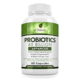 Probiotics for Men and Women - Advanced Acidophilus Probiotic Vegan Friendly Supplement (60 Capsules) - 40 Billion CFU Digestive Support for Intestinal Health