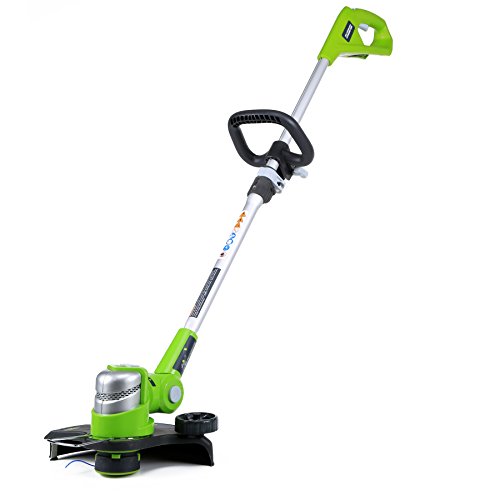 Greenworks 12-Inch 24V Cordless String Trimmer/Edger, Battery Not Included 2100302