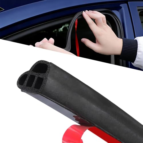 YUPIKJI Car Door Seal Strip, Car Weather Stripping, Double Layer Self-Adhesive Car Door Rubber Seal Strip, Soundproof Self Adhesive Automotive Sealing Strip Accessories for Trucks SUVs RVs (10M) at Amazon