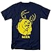 It's Always Sunny in Philadelphia Beer T Shirt & Stickers (Large) Navy