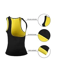 Chaleco deportivo de neopreno para mujer, para pérdida de peso, sauna, chaleco de neopreno, chaleco para dar forma al cuerpo.