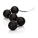 CalExotics Power Balls Kegel Exerciser with Nylon Retrieval Cord - Blac