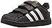 adidas Originals Kids' Superstar Foundation CF I Sneaker, Black/White/Black, 8 M US Toddler