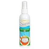 Heinie Giene Toilet Paper Spray Sweet Orange (3.9 Fl Oz Bottle) Flushable Wipe Alternative