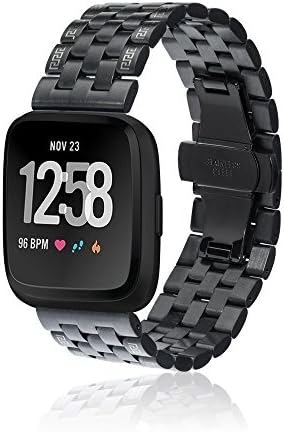 fitjewels Versa Band - Link watch band - Black, silver, Gold or Rose Gold - stainless steel