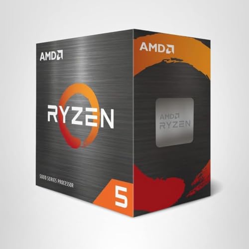 AMD Ryzen 5 5500 6-Core, 12-Thread Unlocked Desktop Processor with Wraith Stealth Cooler