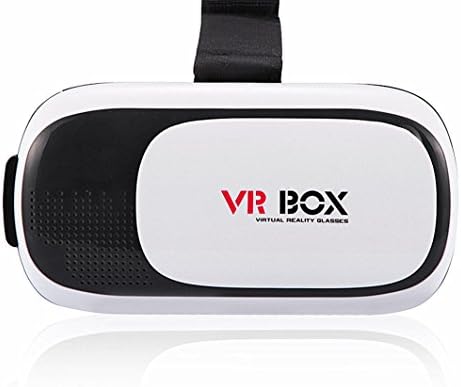 lOFS VR 3D Glasses HD 8-Layers Nano Headsets with Blue Light UV Filter Internal Protector for Cellphone, Piano Black