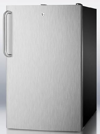 Amazon.com: Summit FS408BLBISSTB - Congelador vertical de ...