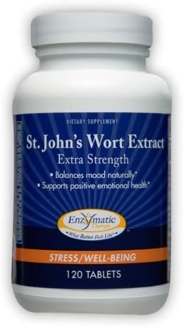 Enzymatic Therapy St. Johns Wort Extract 120 Tablets ( 2-Pack) by Enzymatic