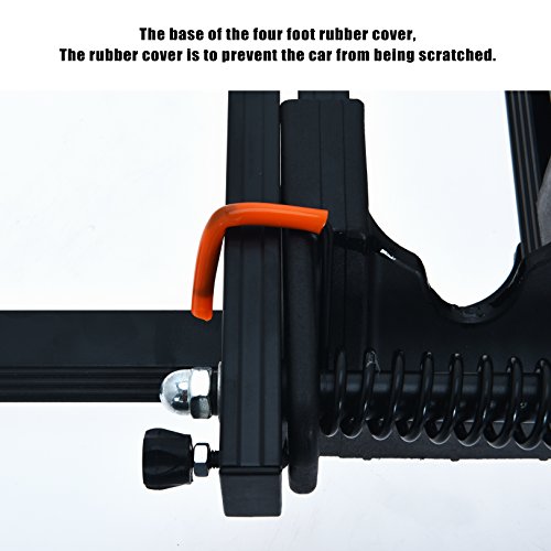 Bike Folding Stand Floor Parking Rack Alloy Bicycle Holder Bikes Home Garage Indoor Storage Fit 20"-29"