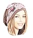 ShariRose Boho chic headscarf tichel headwear for women with pink floral lace wrap! Handmade (075)