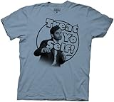 Parks & Recreation Treat Yo Self Indigo Blue Mens T-shirt
