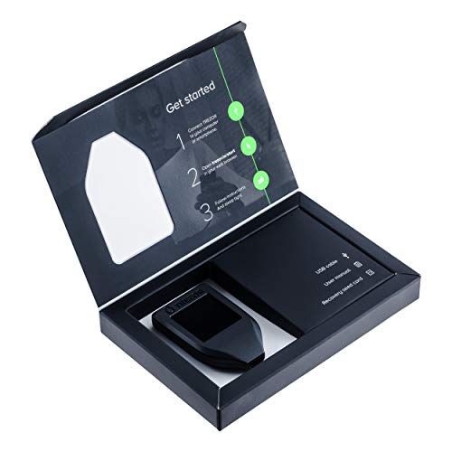 Trezor Model T - Crypto Hardware Wallet with LCD Touchscreen, Protecting Bitcoin & 1000's of Coins with Maximum Security