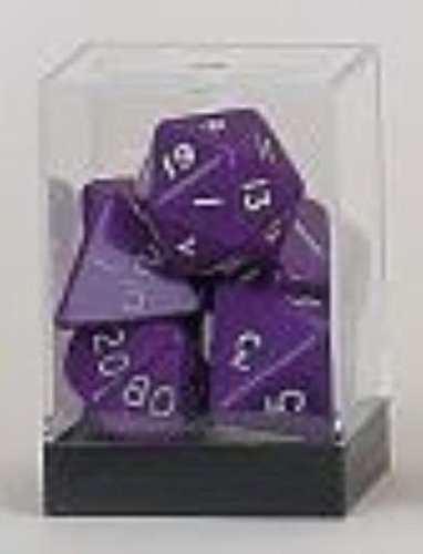 Purple Jumbo Polyhedral 7 Piece Dice Set