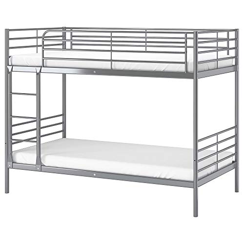 IKEA.. 202.479.77 Svärta Bunk Bed Frame, Silver Color