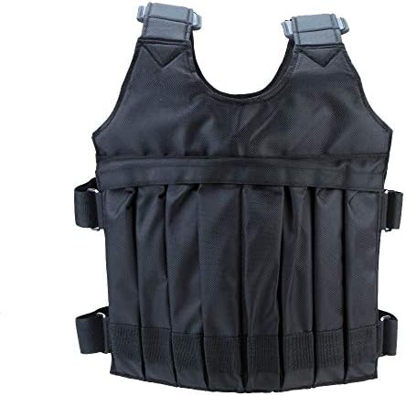 Yanchad Outdoor sports protective gear Max Loading 20kg Adjustable Weighted Vest Weight Jacket Exercise Boxing Training Waistcoat Invisible Weightloading Sand Clothing