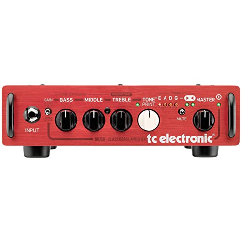 TC Electronic BH250 Bass Guitar Head w/ Speaker Cable, 1/4" to Speakon Adapter, Headphones, Mic Cable, and Instrument Cable! - Thumbnail 3