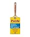 Purdy 144332030 White Bristle Series Plato Flat Trim Paint Brush, 3 inch