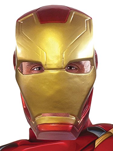 UHC Marvel Comics Iron Man Adult Civil War Theme Party Halloween Costume Mask